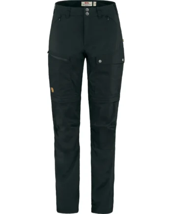Abisko Midsummer Zip Off Bukser Black  46