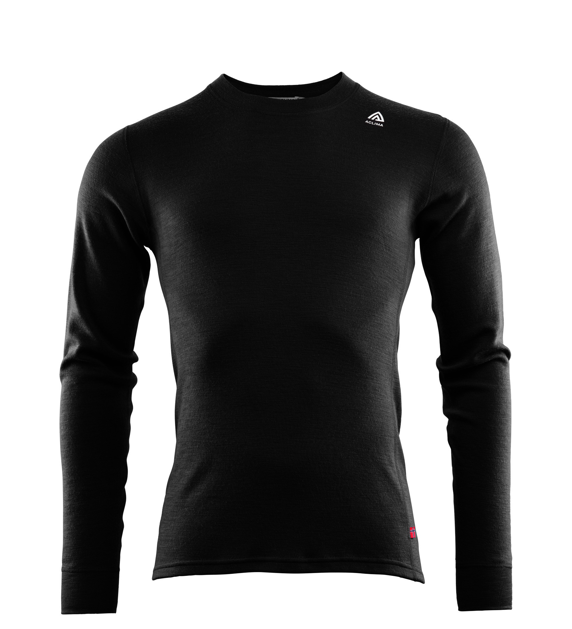 Aclima Warmwool Crew Neck Jet Black