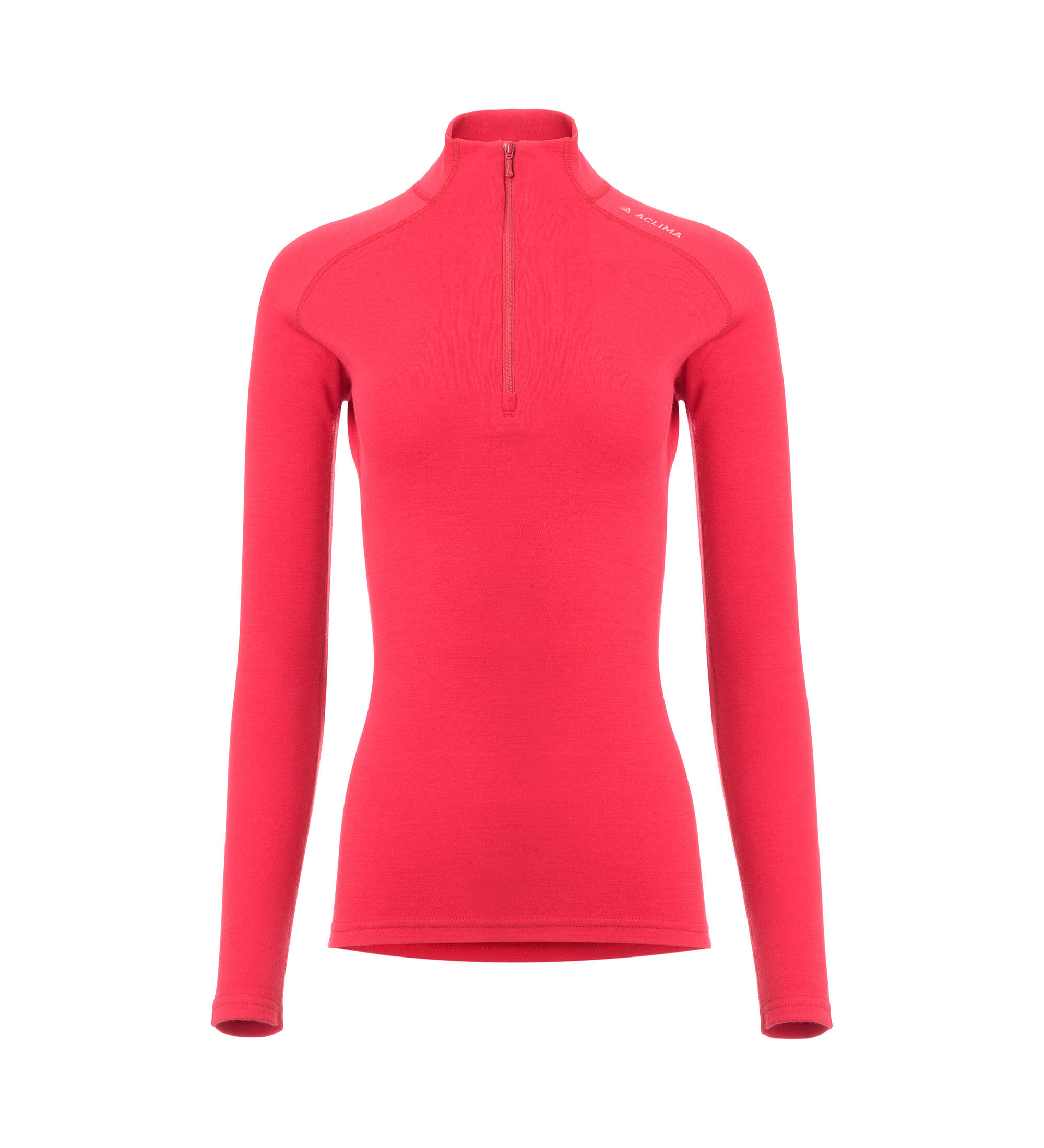 Aclima Warmwool Mock Neck Jester Red
