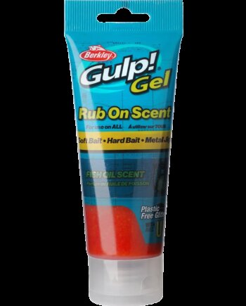 Berkley Gulp Gel Fishoil Orange Silver Flake