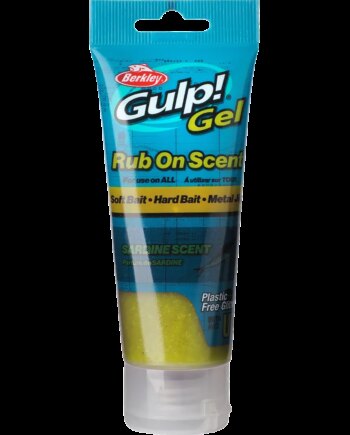 Berkley Gulp Gel Sardine Yellow Silver Flake