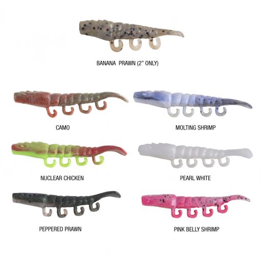 Berkley Turbo Shripm Gulp Pearl White
