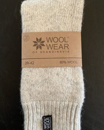 Charm Rag Eskimo Uldsok  Lysegrå 39-42