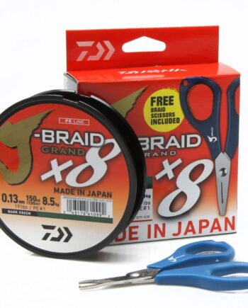 Daiwa Grand X8 135m  Incl Fletline Saks   13mm   1kg