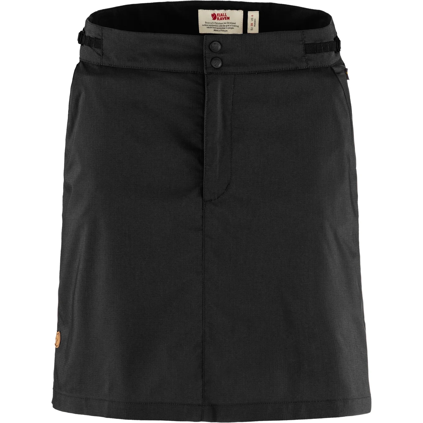 Fjällräven Abisko Hike Skort Black 36