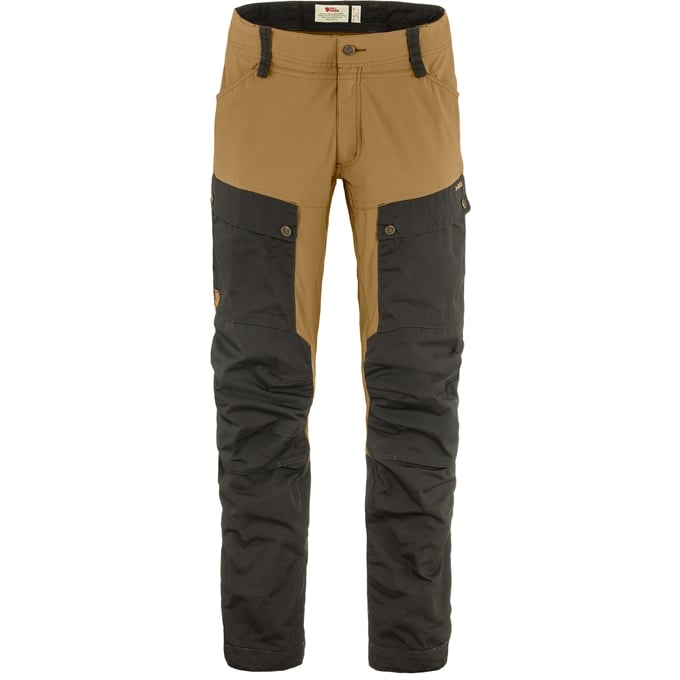 Fjällräven Keb Trousers Reg Dark Grey Buckwheat Brown 48