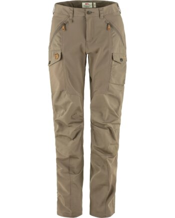 Fjällräven Nikka Curved Dame Suede Brown 46