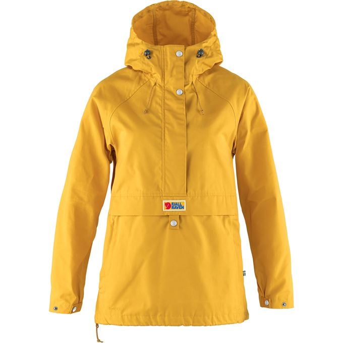 Fjällräven Vardag Anorak Dame Mustard Yellow Xs