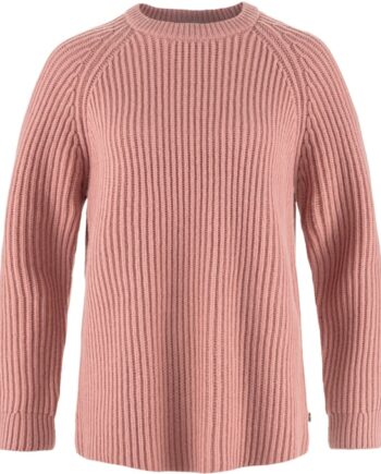 Fjällräven   Vik Rib Dame Sweater Dusty Rose