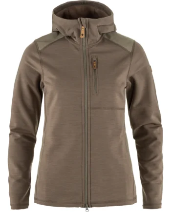 Fjällraven Keb Fleece Hoodie   Suede Brown