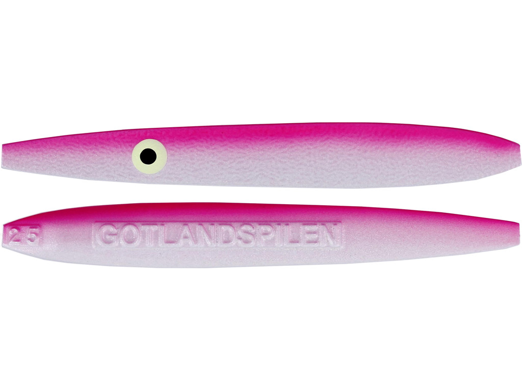 Gotlandspilen 18g Gennemløbsblink Pink Pearl