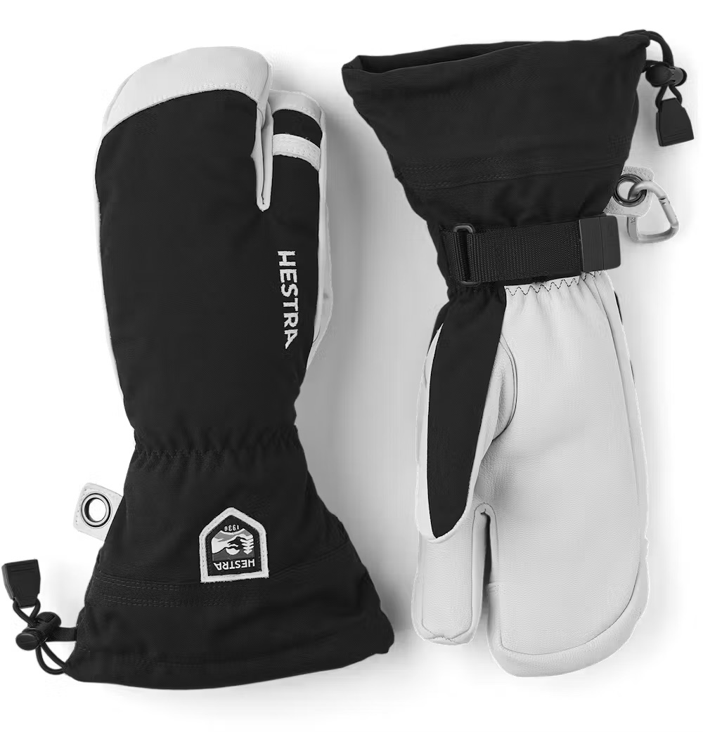 Hestra Army Leather Heli Ski Finger Str 11