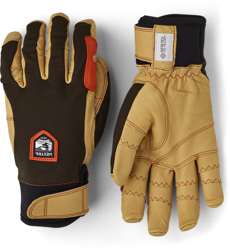 Hestra Ergo Grip Active Handsker Dark Forrest Natrual Brown Str 11