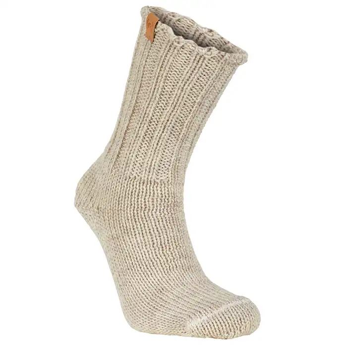 Ivanhoe Nls Rag Uldsokker Birch 35-38