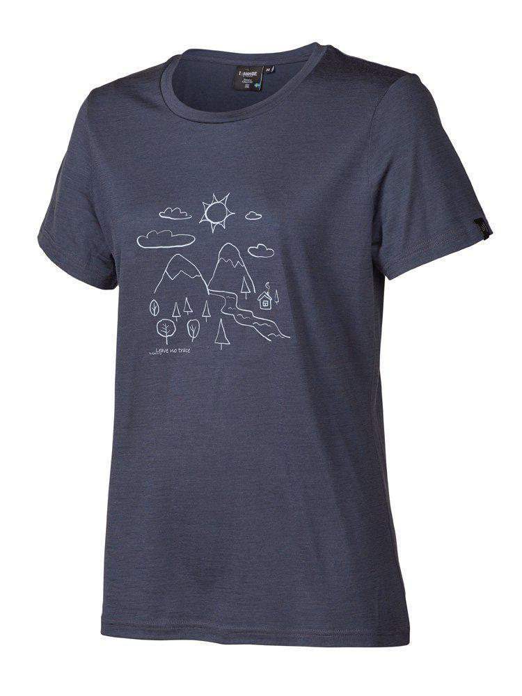 Ivanhoe Uw Cilla Outdoor -shirt Steelblue 36