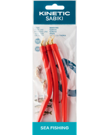 Kinetic Sabiki Makk      Torskeforfang      Red