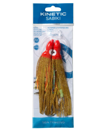 Kinetic Sabiki Octopus Lightstick Torskeforfang      Gold Orange