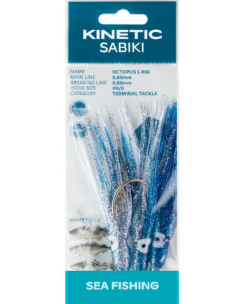 Kinetic Sabiki Octopus Torskeforfang      Blue Red