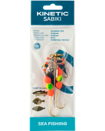 Kinetic Sabiki Scandic Fladfiskforfang      Fire Tiger