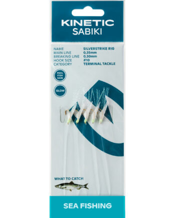 Kinetic Sabiki Silverstrike Sildeforfang  14 Fishskin Flash