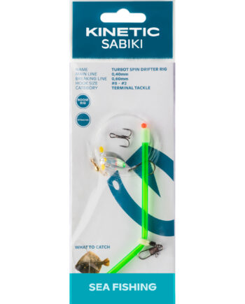 Kinetic Sabiki Turbot Pighvarforfang         Silver