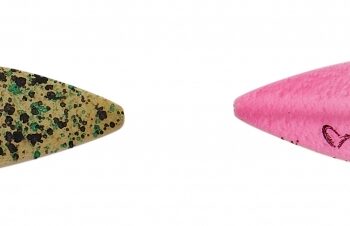 Lt Stickel Blade Rigged Sinking Pellet Gennemløbs Blink Pellet Uv Pink   2cm   4g