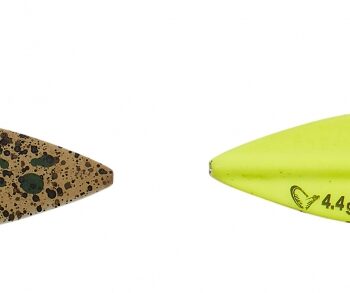 Lt Stickel Blade Rigged Sinking Pellet Gennemløbs Blink Pellet Uv Yellow   4g      Cm