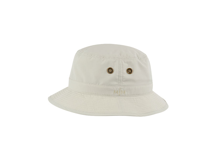 Mjm Taslan Bucket Bøllehat Beige