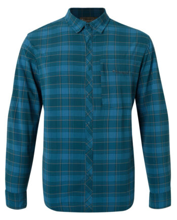 Pinewood Abisko Trekking Skjorte   Blue