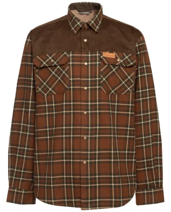 Pinewood Douglas Herre Skjorte Nougat Beige