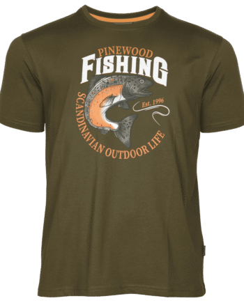 Pinewood Fish  -shirt   Green