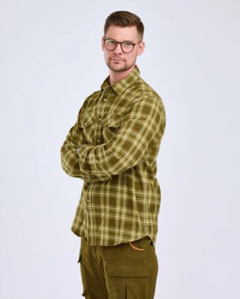 Pinewood Härjedalen Skjorte   Olive  Xx