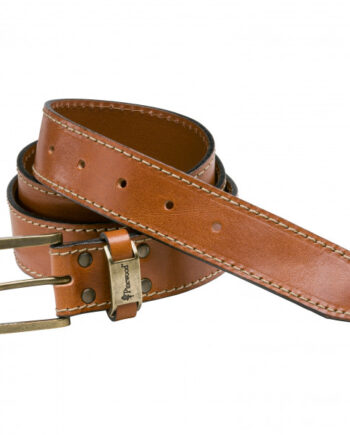 Pinewood Prestwick Læderbælte 125 Cm
