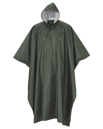 Pinewood Rainfall Poncho Green