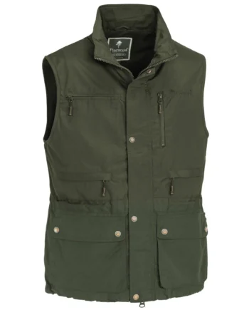 Pinewood Tiveden Vest Moss Green