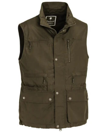 Pinewood Tiveden Vest Dark Olive
