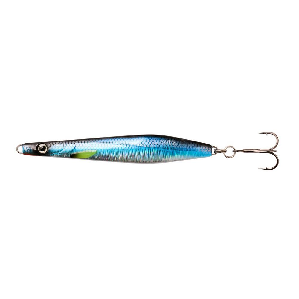 Sölv Spirr Cm 14g Gennemløbsblink Blue Heering