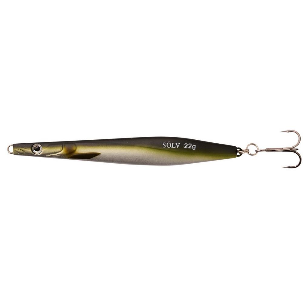 Sölv Spirr Cm 14g Gennemløbsblink Dark Sandeel
