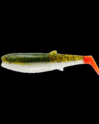 Savage Gear Cannibal Shad Olive Hot Orange 20g 12   Cm