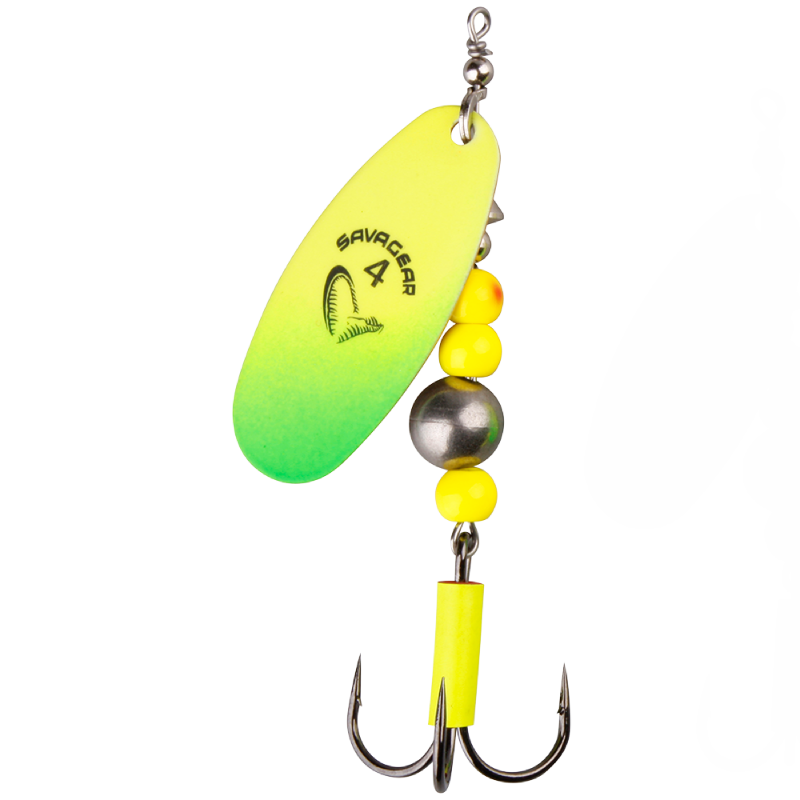 Savage Gear Caviar Spinner Flou Yellow Chartreuse 6g
