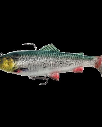 Savage Gear 4d Trout Rattle Shad 35g Green Silver