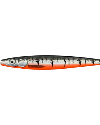 Savage Gear Lt Zerling Gennemløbsblink   8cm 16g Sinking Black Red Uv