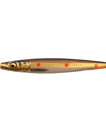 Savage Gear Lt Zerling Gennemløbsblink 9cm 12g Sinking Copper Red Dots