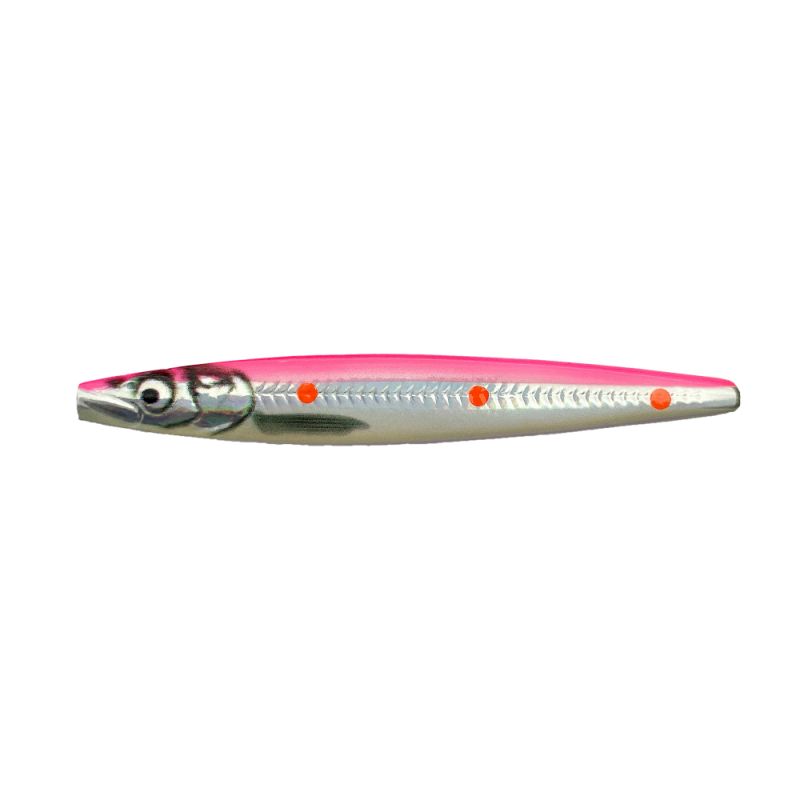 Savage Gear Lt Zerling Gennemløbsblink 8cm 16g Sinking Pink Pearl Uv