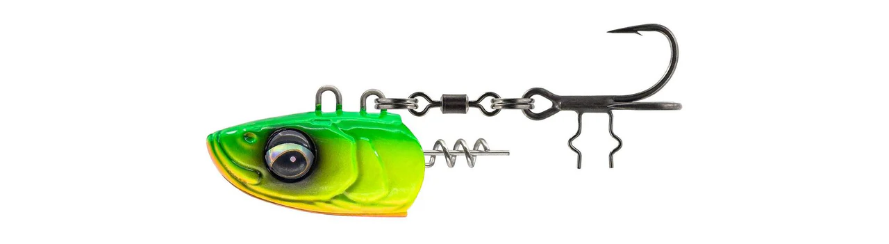 Savage Gear Monster Vertical Heads Chartreuse 80g