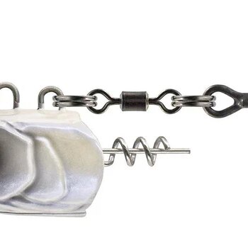 Savage Gear Monster Vertical Heads White Pearl 80g
