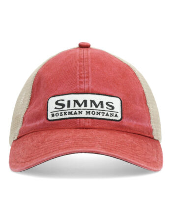 Simms Orange Heritage Truck Cap