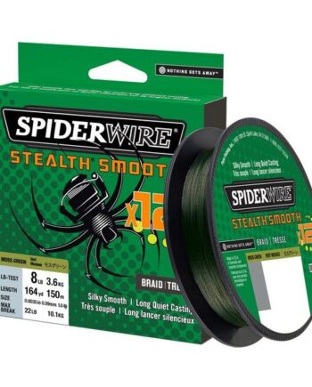 Spiderwire Sw 12 150m Line   06mm   4kg Grøn 150m