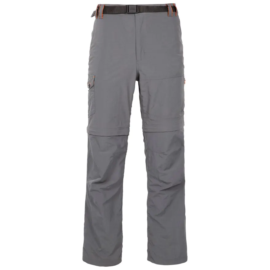 Trespass Rynne Zip Off Vandrebukser Carbon