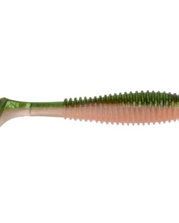 Angel Domäne Gummifisch Canyonizer 2stk 14 5cm 29gr Emrald Green Peach Softbait